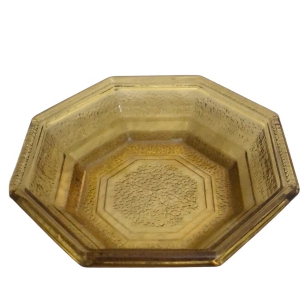 Vintage Anchor Hocking Amber Glass